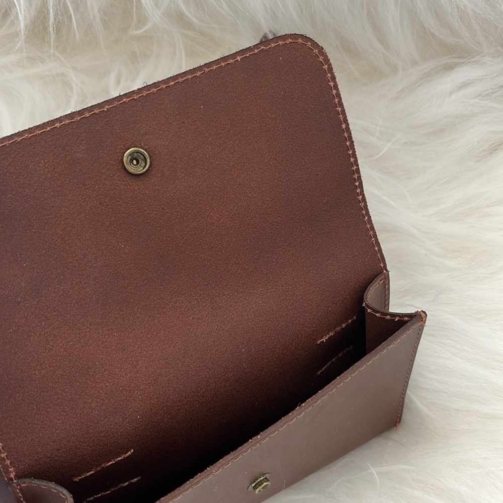 Banana Republic Factory Leather Belt Bag XS/S - Picture 5 of 7